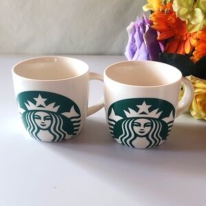 Set of 2, 2017 Starbucks Coffee/Tea Mugs.☆☆☆
